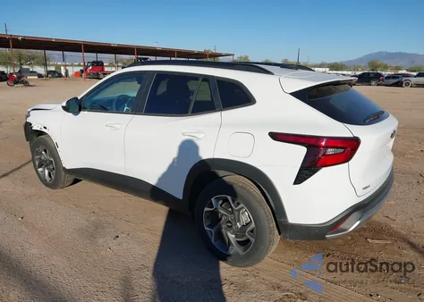 2025 Chevrolet Trax Fwd Lt из США, поврежденный, VIN KL77LHEP3SC177702